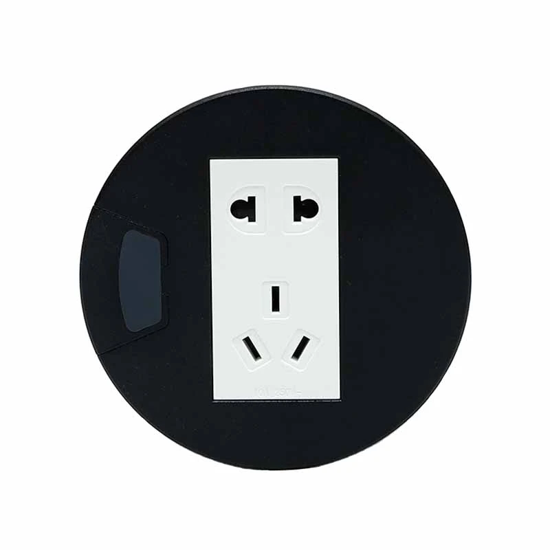 Socket Power Grommet Table miaraka amin'ny USB