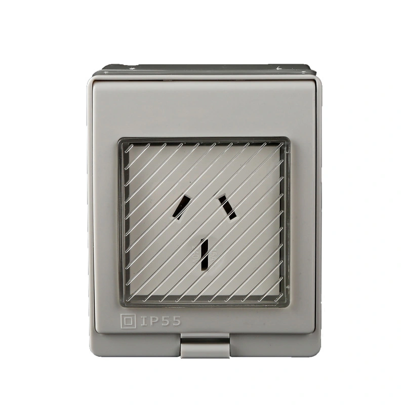 IP55 Series Fixed Surface Australian Socket miaraka amin'ny Switch